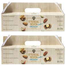 IT'S REAL NUTS Excellent 7種堅果隨身包 25包入, 500g, 2盒