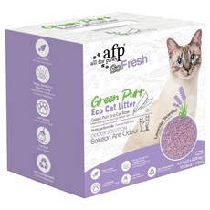 all for paws 清新系列 竹纖環保豆腐砂, 4.5kg, 1盒, 薰衣草香