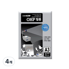 Lami Ace OHP膠片複印用紙 100mic 100張, A3, 4個
