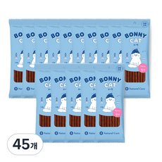 네츄럴코어 고양이 보니캣 저키, 참치맛, 20g, 45개