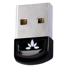 Avantree 迷你型USB藍牙發射器 小巧外型攜帶容易, DG40S, 1個, 黑色 + 銀色