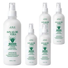 JNC 알로에베라 84%알로에베라 프리미엄 나리싱로션, 180ml, 5개