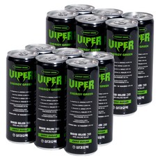 삼대오백 바이퍼 에너지 그린 제로 음료, 355ml, 12개