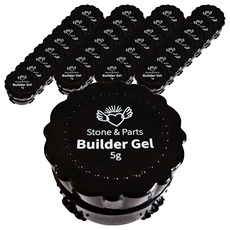 MEIBROWN 化妝品用凝膠空瓶 5ml, 黑色, 30個