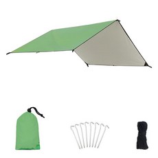 데이소이 타프 앤 시트 다용도 캠핑매트, 01 그린