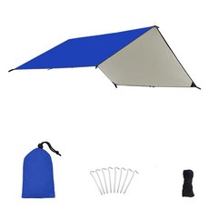 데이소이 타프 앤 시트 다용도 캠핑매트, 03 블루