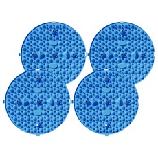 三次方 超慢跑指壓板 35cm, 4個, 藍色