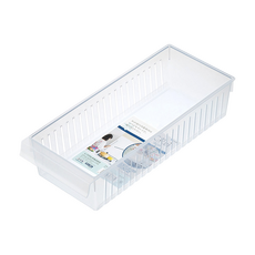 inomata 小物收納 日本原裝進口 樹脂 無毒無味 安全耐用 多種用途 輕鬆方便, 透明色, 1個