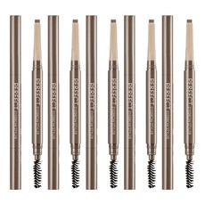 미샤 퍼펙트 아이브로우 스타일러 오토펜슬 0.15g, 라이트브라운, 5개