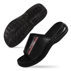 PROWORLDCUP 男用經理拖鞋, 黑色(ZB), 280