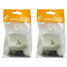 e-CARE 醫康 ANGEL 不鏽鋼膠台 1吋, 2個