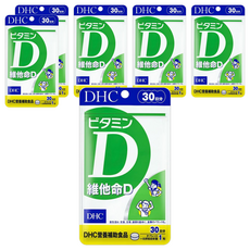 DHC 維他命D 含800IU高效成分 助您保持活力 促進鈣吸收, 150mg, 30顆, 6包