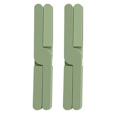 타이탄 TPR 프리미엄 접이식 냄비받침, 올리브그린, 2개