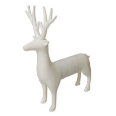 鹿冰箱磁鐵, 白色的