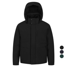 WESTWOOD 男款連帽高領鴨絨外套 WO4MTDM125