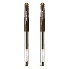 Uni 三菱 SigNo 中性鋼珠筆 0.28mm, 深棕色, 2支