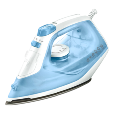 Electrolux 伊萊克斯 蒸氣電熨斗，不鏽鋼底盤，防滴漏設計，垂直整燙, ESI4017, Blue