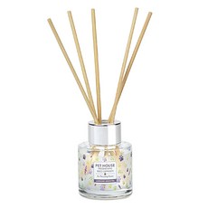 PETHOUSE 香氛擴香瓶 薰衣草綠茶，100%天然竹子製成, 185g, 1罐