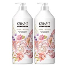케라시스 스위트 앤 플라워리 퍼퓸 린스, 1L, 2개