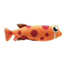 Amy Carol 貓草玩具 貓咪紓壓玩具 貓薄荷玩具 寵物互動玩具 可愛造型 安全材質, 吉鯉魚, 1個