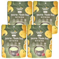 O'natural 歐納丘 柚子抹茶粉, 10g, 6條, 4袋