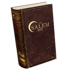 asmodee 塞勒姆 1692 桌遊, 棕色