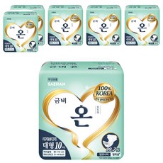 Geumbi 韓國原裝進口 On系列 黏貼型成人紙尿褲 SGA3188, 6個, L號, 10片