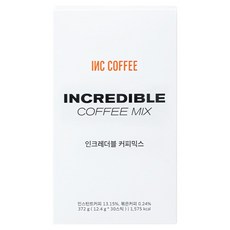 IncCoffee Incredible 三合一咖啡, 30個, 12.4g