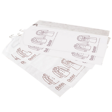 아소리빙 클래식 윈도우 옷커버 아우터용 화이트, 5개입, 1세트