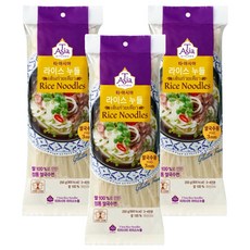 티아시아키친 라이스누들 쌀국수용 3mm, 250g, 3개