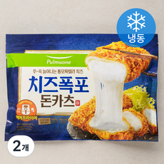 풀무원 치즈폭포 돈카츠 (냉동), 560g, 2개