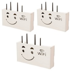 Locus 路由器 機上盒 Wi-Fi 延長線 整理盒 type 4 L, 單一顏色, 3個