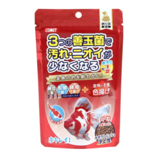 COMET 可美多 善玉菌金魚增豔飼料，中粒，全⻑7cm以上, 90g, 1包