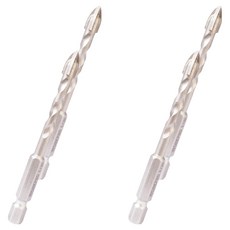 WORKPRO 麻花六角磁磚玻璃鑽頭 Bit 6mm WP401041, 4個