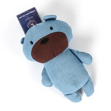 DING DONG PET 熊娃娃狗狗玩具, 藍色, 1個