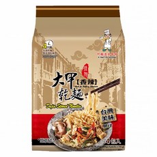 大甲佳旭 大甲乾麵 香辣 全素 116g, 4包