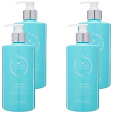 청정미인 히아루론 수퍼 아쿠아 클렌징 폼, 4개, 500ml