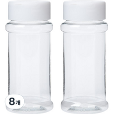 인블룸 투카인즈 페트 양념통 37파이 화이트, 100ml, 8개