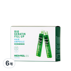 메디필 바이오 케라틴 필 업 헤어 앰플 10p, 6개, 130ml