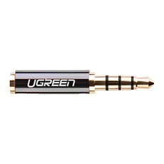 UGREEN 綠聯 3.5轉2.5音源轉接頭, 1個