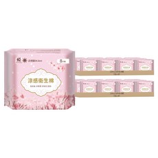 JOYFUL NAPKIN 悅棉 涼感衛生棉, 日用型(24.5cm), 8片, 144包
