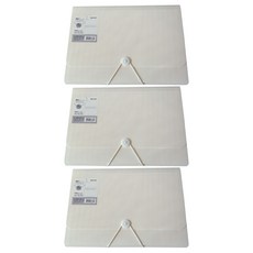 Higher Deco 纖薄風琴夾 13格文件夾, 3個, 白色