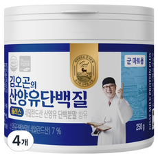 김오곤 산양유 단백질 플러스 분말, 250g, 4개