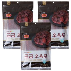 gomgom 牛肉乾 原味, 900g, 3包