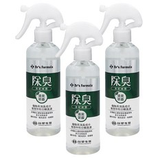 台塑生醫 Dr's Formula 除臭清新噴霧瓶 清爽茶香, 255g, 3瓶