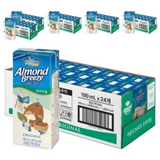 아몬드브리즈 오리지널, 190ml, 144개