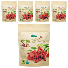 統一生機 有機枸杞袋裝, 150g, 5包