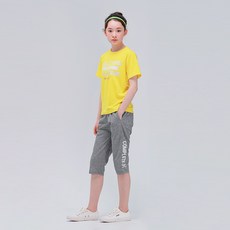 KISPO 兒童用涼感透氣Gomesven七分袖上下套裝