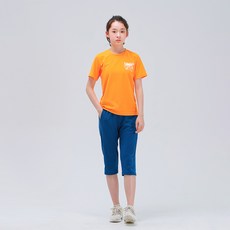 KISPO 兒童涼感透氣C.I.Carson七分袖上下套裝