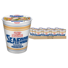 NISSIN 日清 CUP NOODLE 合味道 原味系列 海鮮味杯麵 70g, 24入